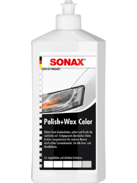 Sonax Polish + Wax Wit | Automaterialen Timmermans