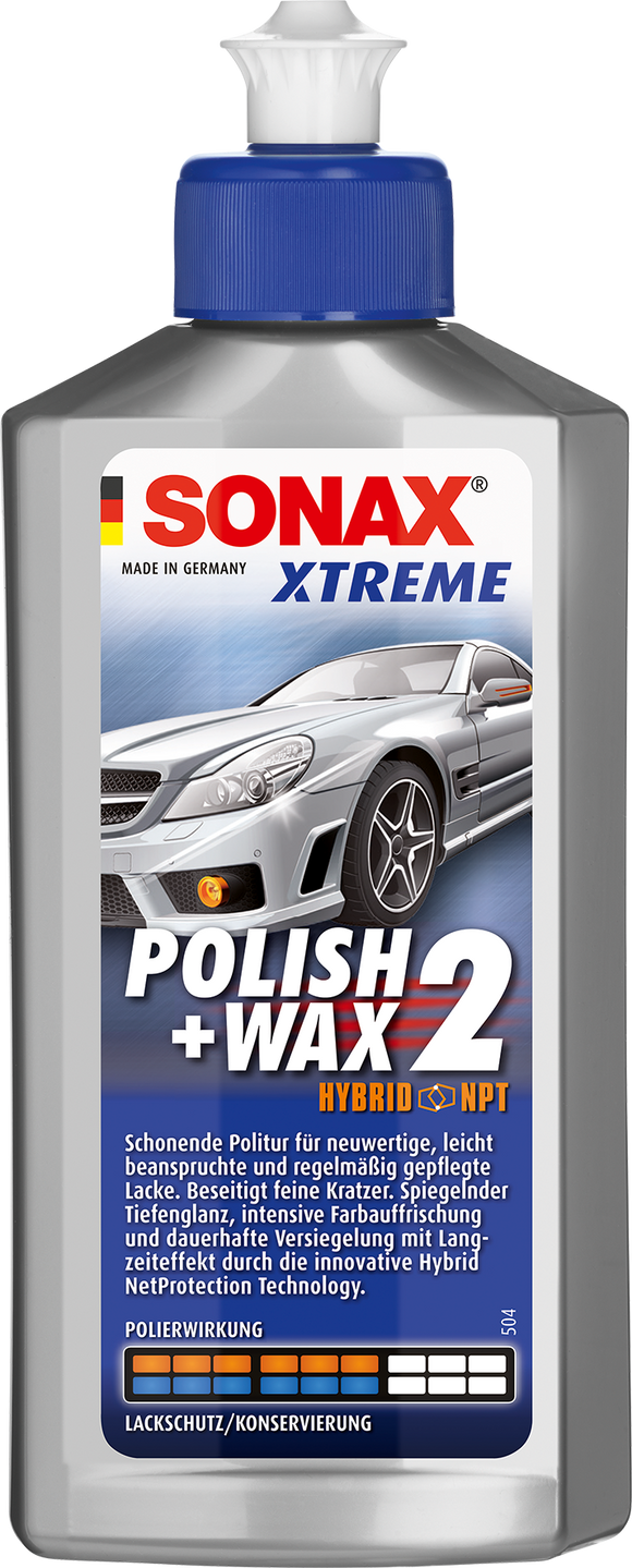 Sonax Xtreme Polish + Wax 2 | Automaterialen Timmermans