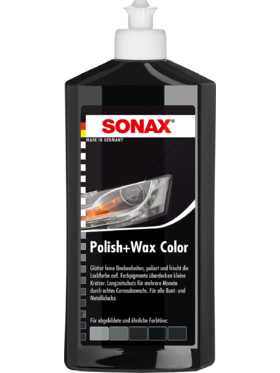 Sonax Polish + Wax Zwart | Automaterialen Timmermans